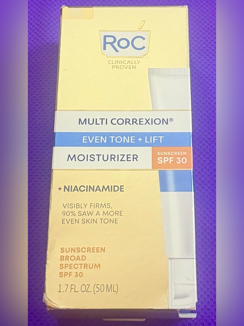 RoC Multi Correxion Even Tone + Lift Moisturizer SPF 30 — Cream